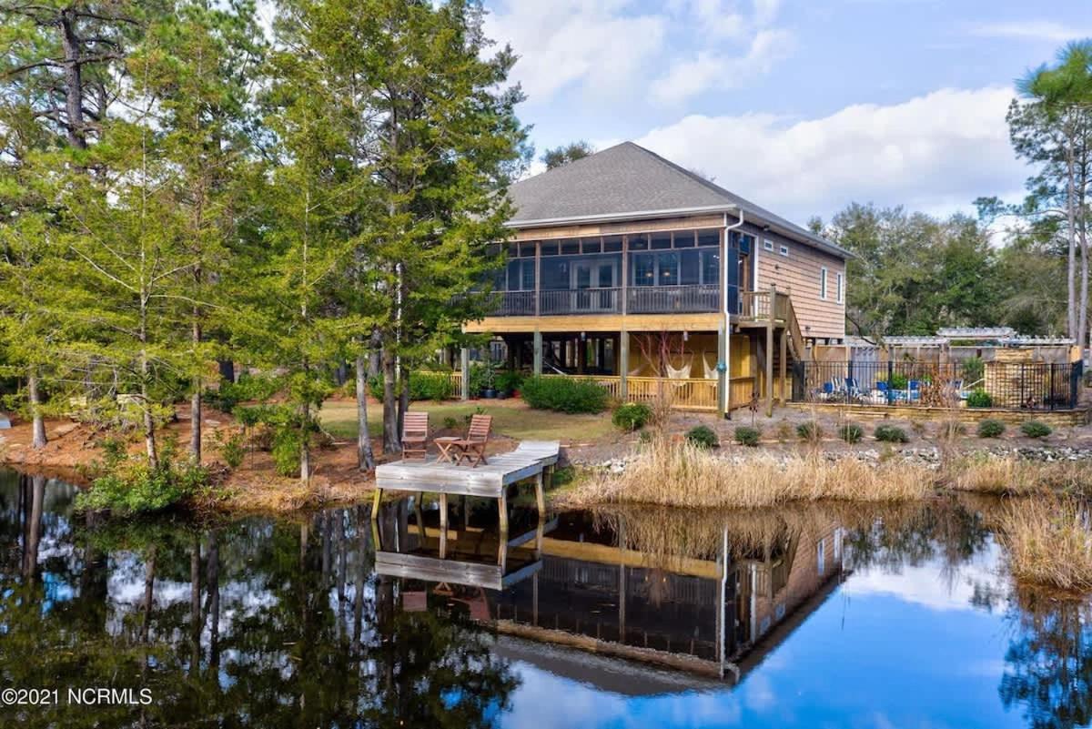Heated Private Pool, Pond Views, Fishing, Mins To Carolina Beach Wilmington Exterior foto
