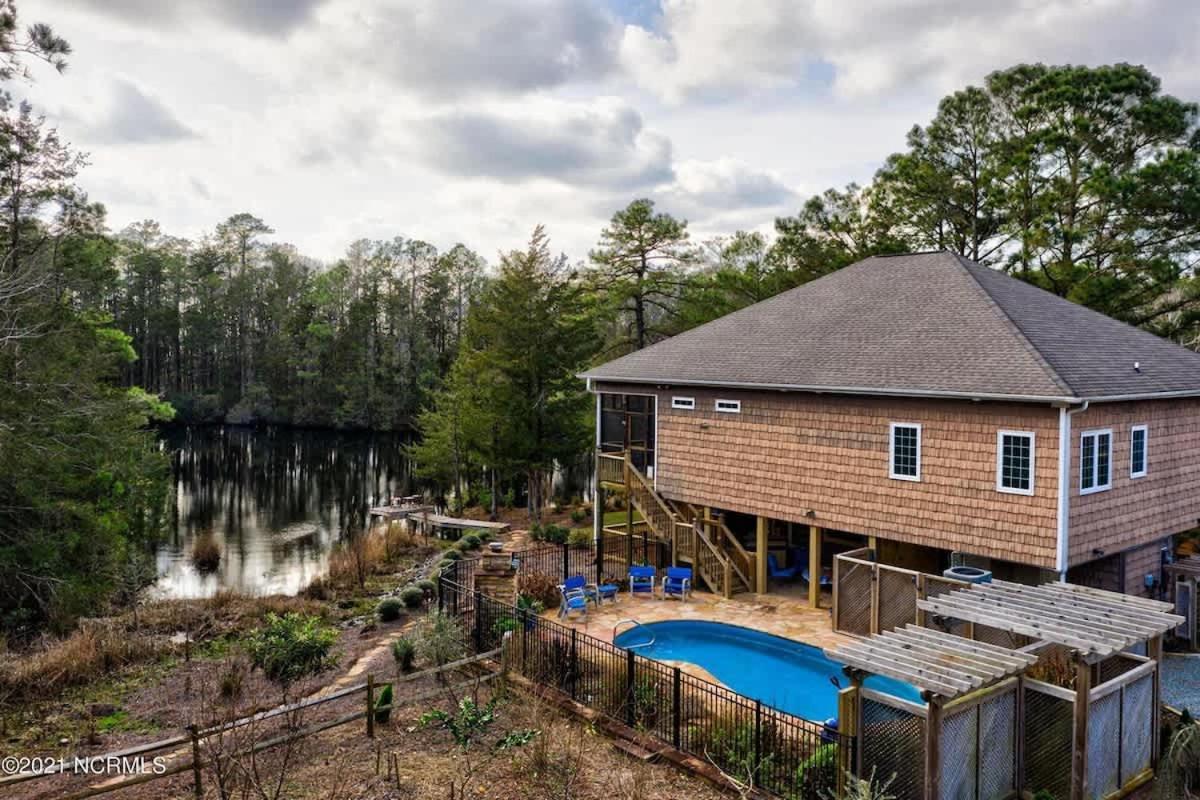 Heated Private Pool, Pond Views, Fishing, Mins To Carolina Beach Wilmington Exterior foto